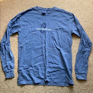 “Where life takes you” long sleeve T-shirt